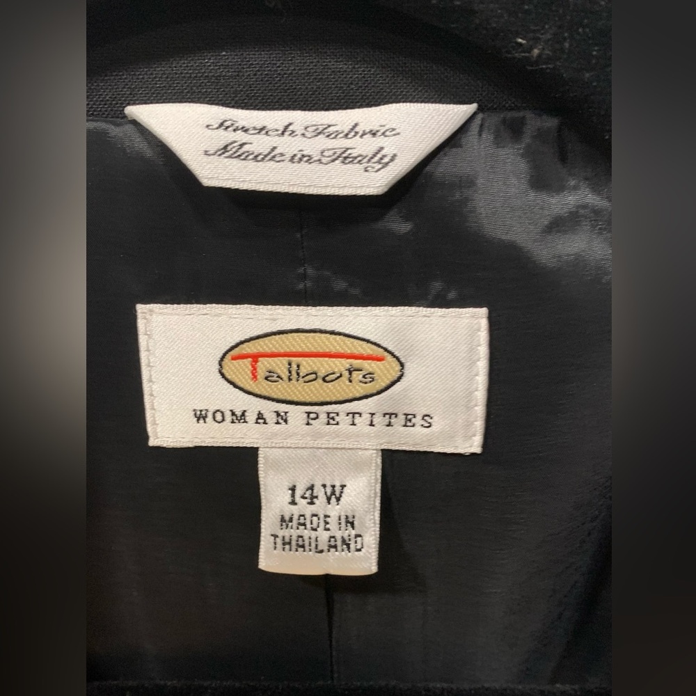 Talbots Blazer Single Breasted Double Button Clos… - image 3